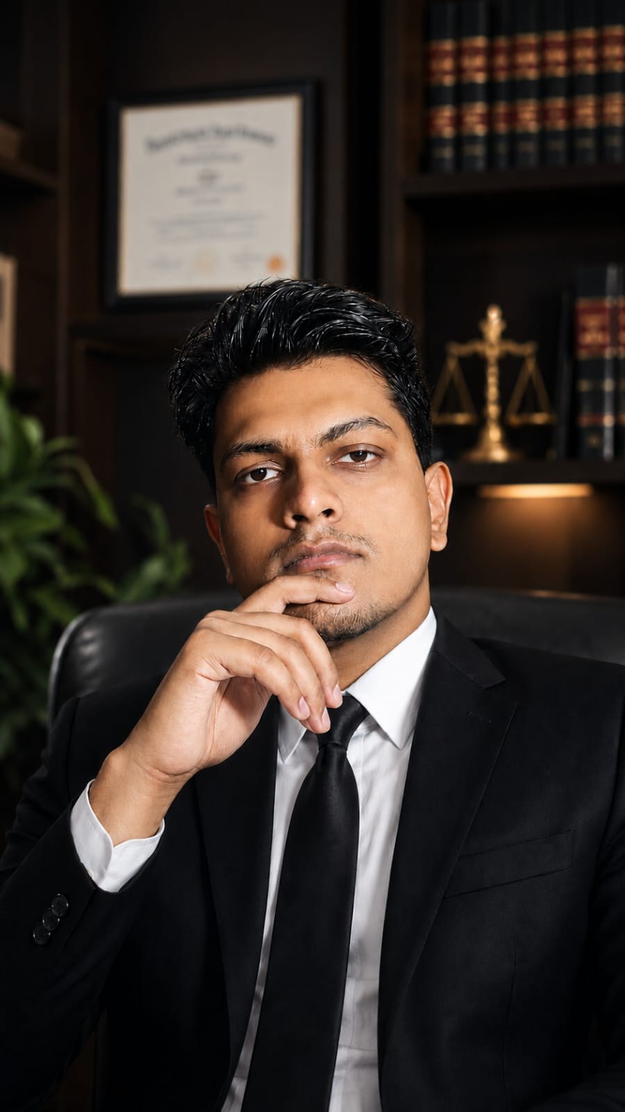 Moksh Singh, Intern and final-year law student